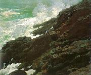 Winslow Homer High Cliff, Coast of Maine France oil painting artist
